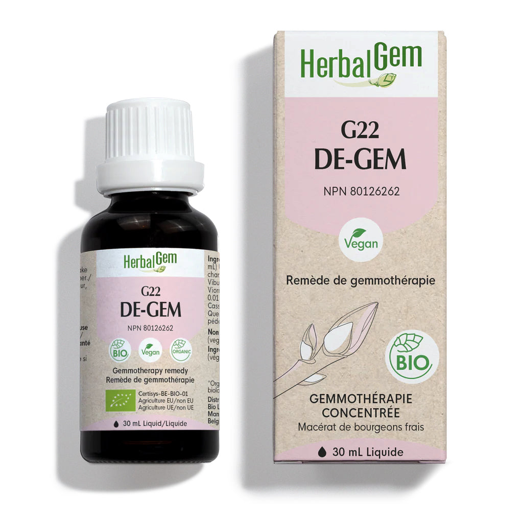 G22 - DE-GEM - Remède de gemmothérapie - Herbalgem